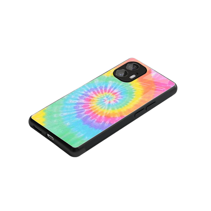 Rainbow stylish phone case for nothing phone 2 | glossy glass and slim fit