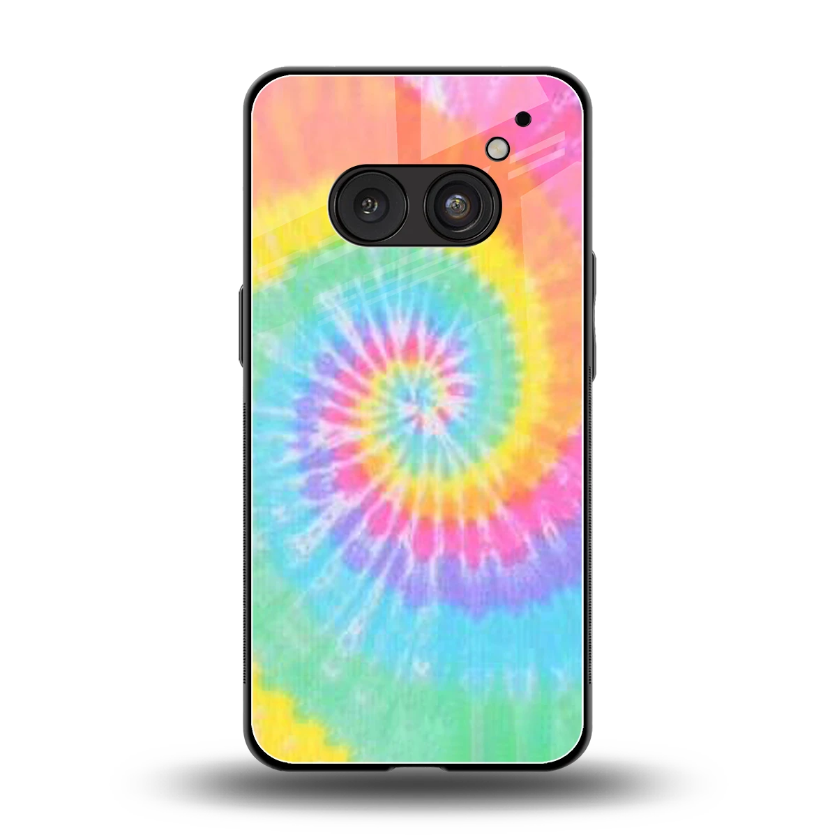 Rainbow back phone cover | glass case for nothing phone 2a plus