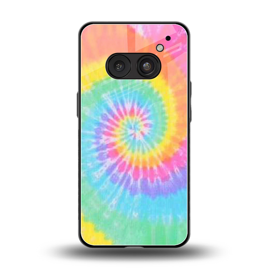 Rainbow back phone cover | glass case for nothing phone 2a plus