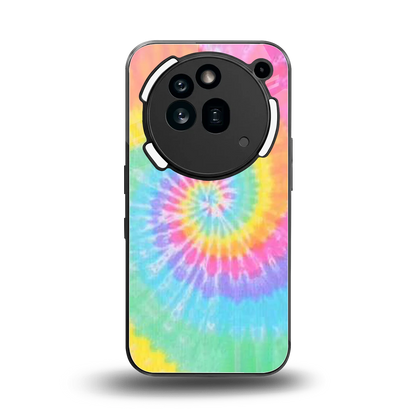 Rainbow back phone cover | glass case for nothing phone 3a pro