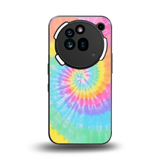 Rainbow back phone cover | glass case for nothing phone 3a pro