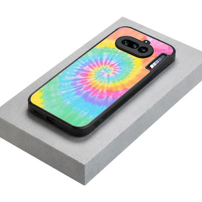 Rainbow stylish phone case for nothing phone 4a | glossy glass and slim fit