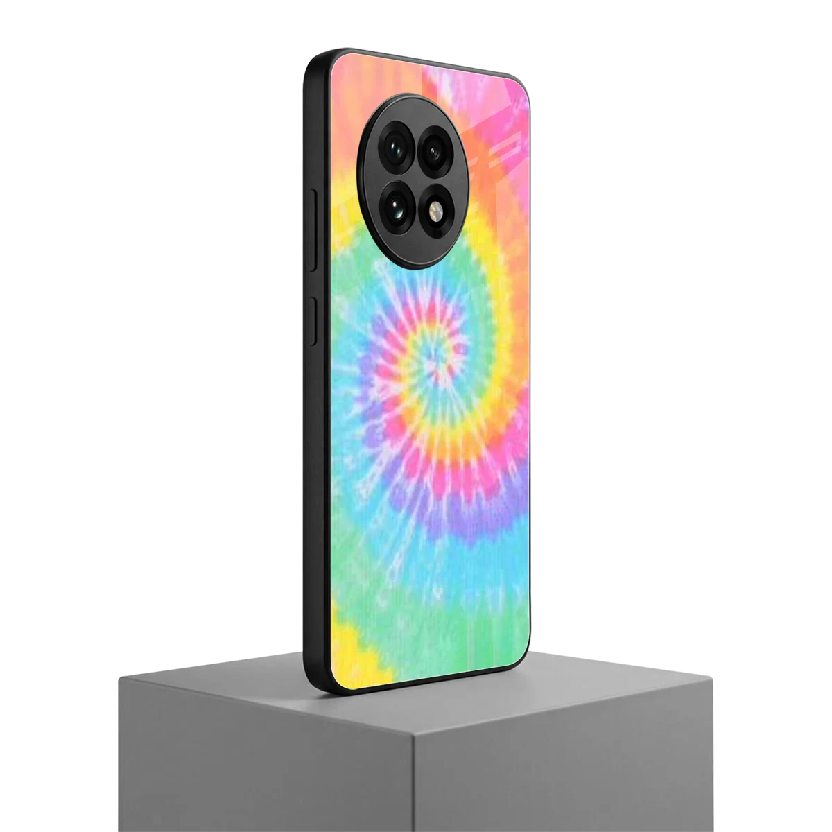 Rainbow oneplus 13r mobile cover | shockproof glass phone case