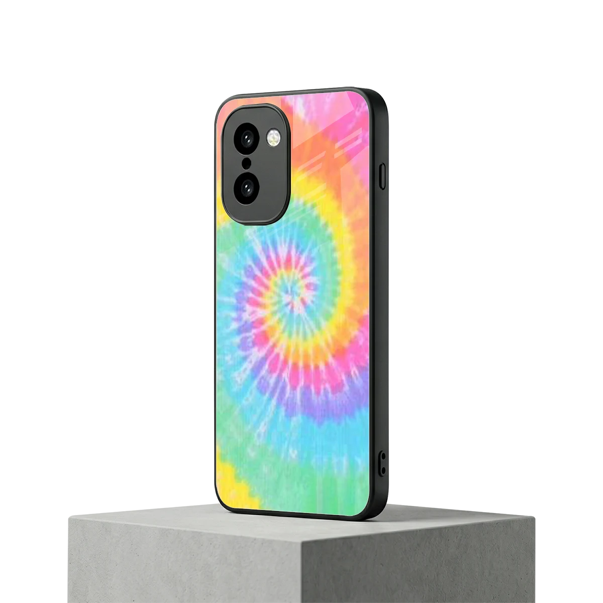 Rainbow oneplus 15r mobile cover | shockproof glass phone case