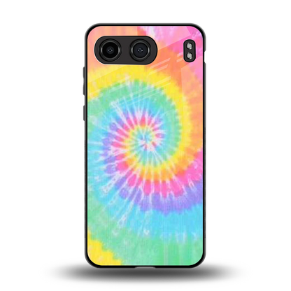 Rainbow back phone cover | glass case for oneplus nord 4
