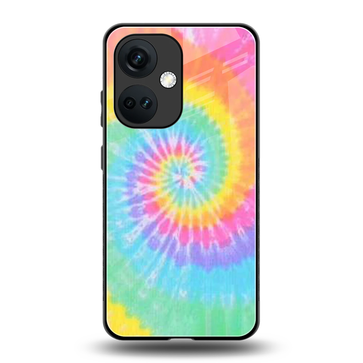 Rainbow back phone cover | glass case for oneplus nord ce 3