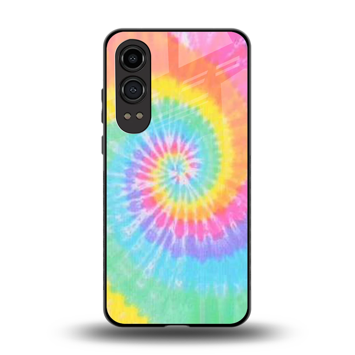 Rainbow back phone cover | glass case for oneplus nord ce 4 lite