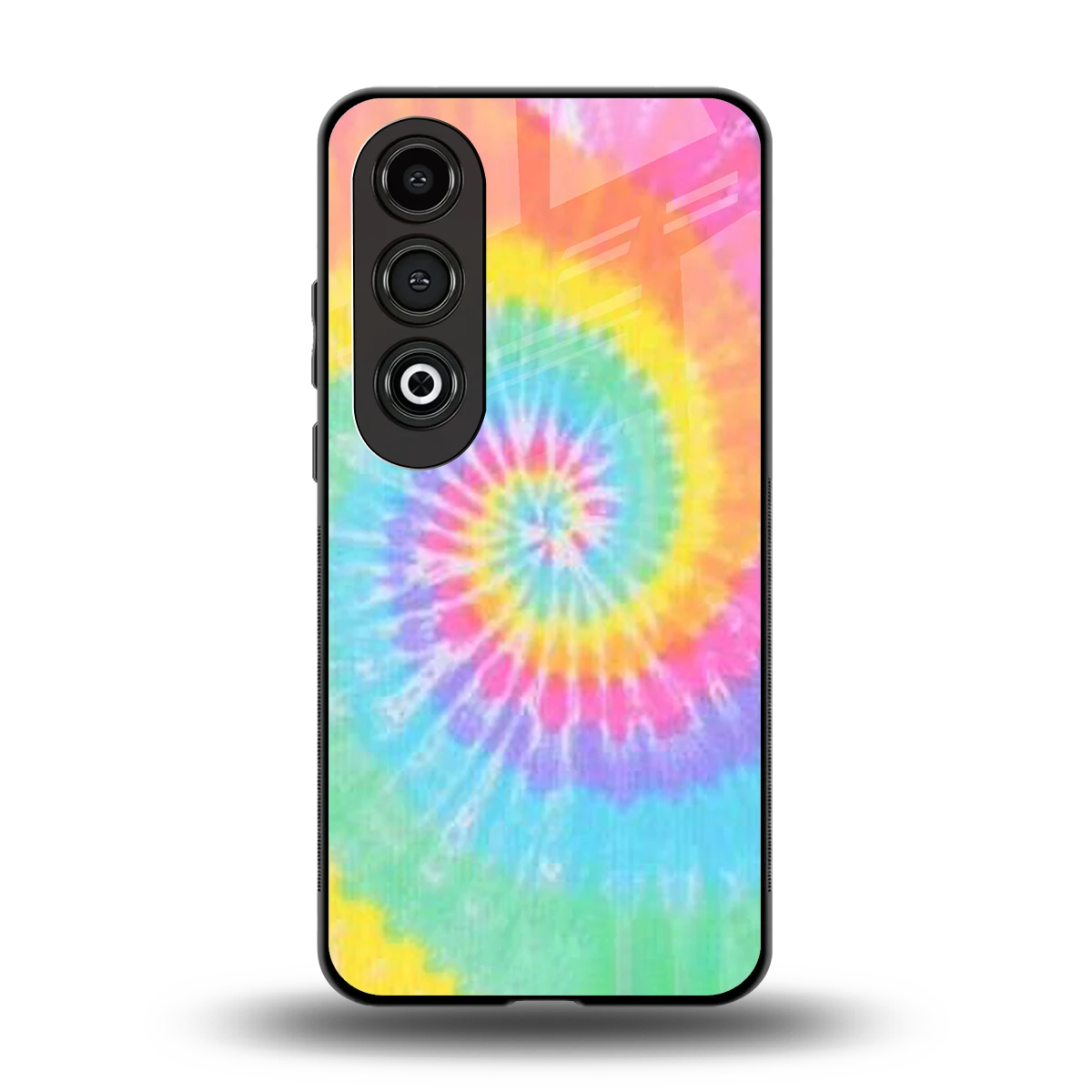Rainbow back phone cover | glass case for oneplus nord ce 4