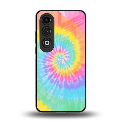 Rainbow back phone cover | glass case for oneplus nord ce 4