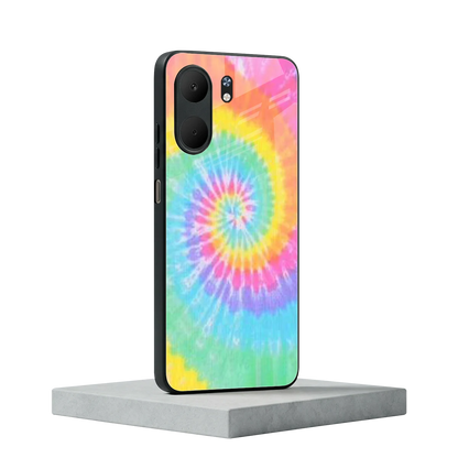 Rainbow oppo a5x 5g mobile cover | shockproof glass phone case