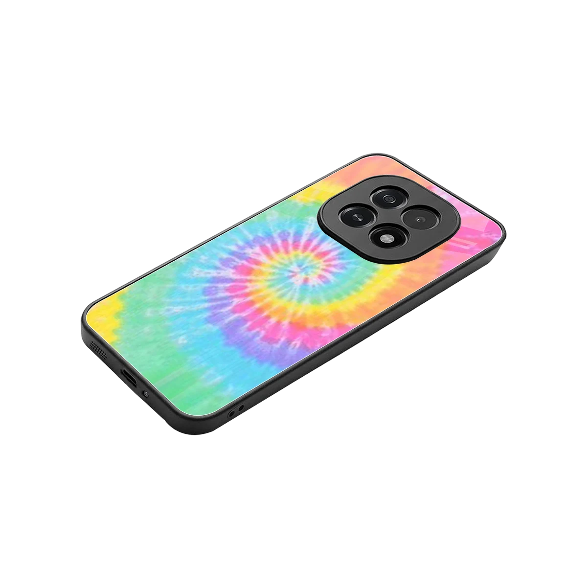 Rainbow stylish phone case for oppo f29 5g | glossy glass and slim fit