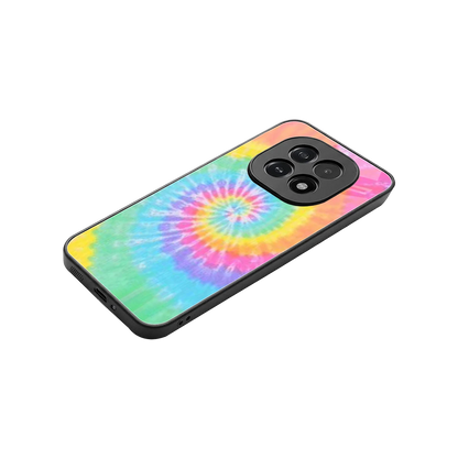Rainbow stylish phone case for oppo f29 5g | glossy glass and slim fit