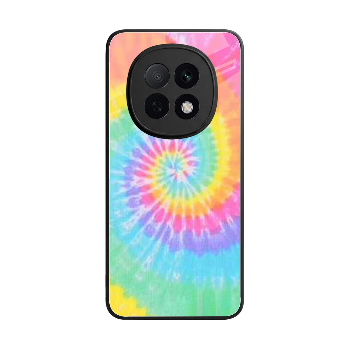Rainbow back phone cover | glass case for oppo f29 pro 5g