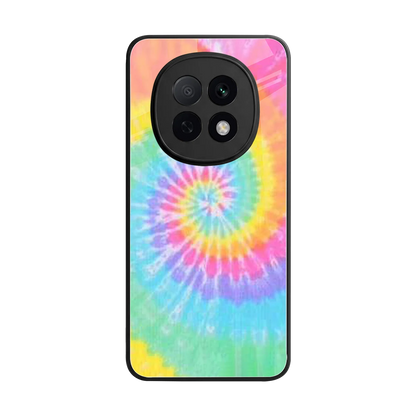 Rainbow back phone cover | glass case for oppo f29 pro 5g