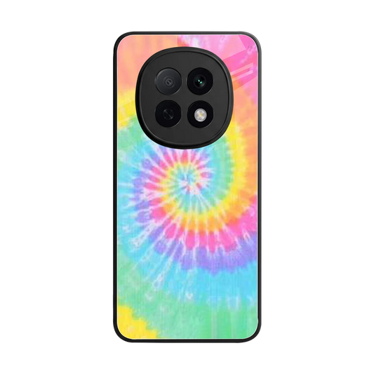 Rainbow back phone cover | glass case for oppo f29 pro 5g