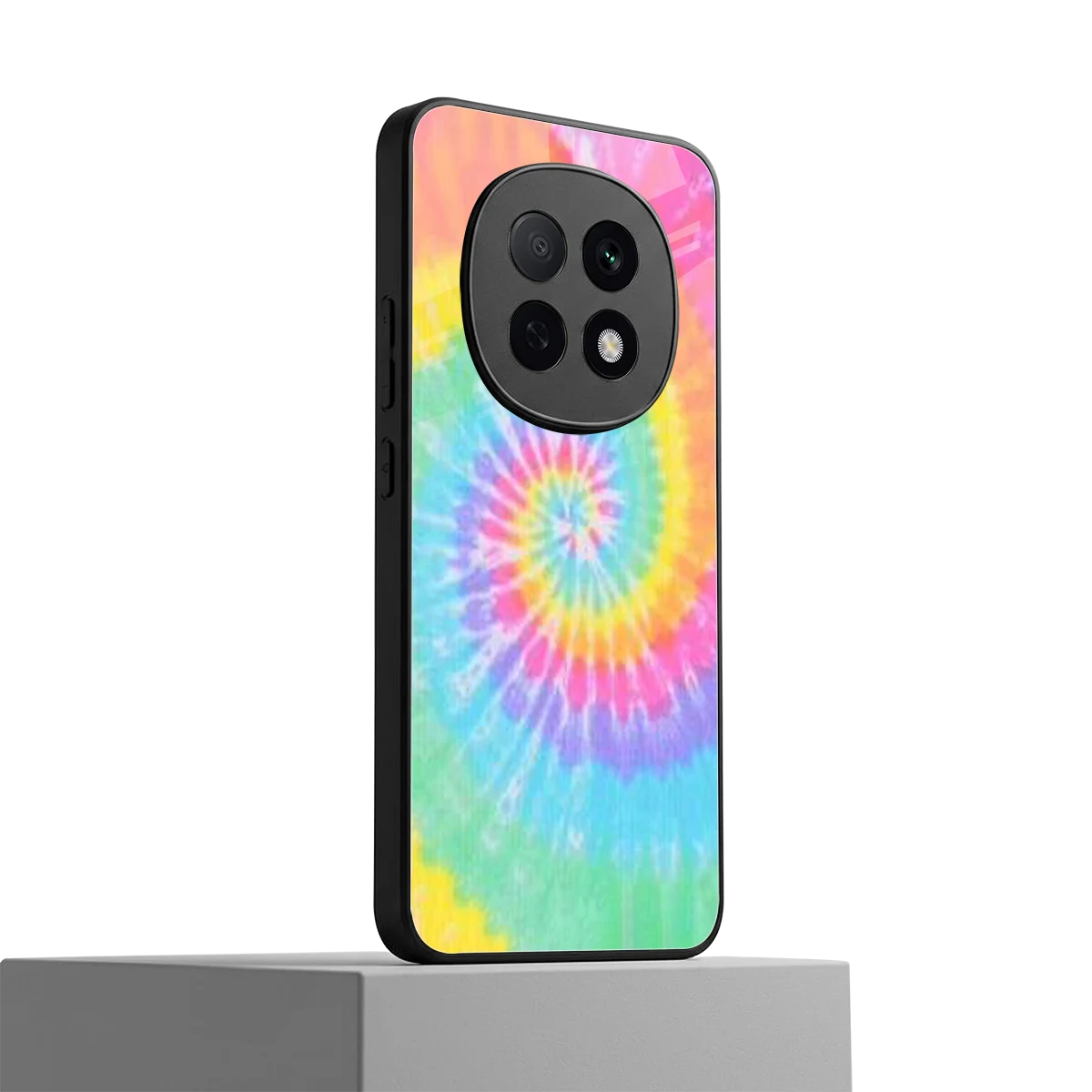 Rainbow oppo f29 pro 5g mobile cover | shockproof glass phone case