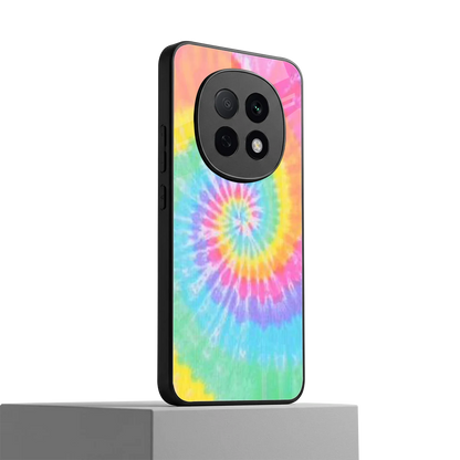 Rainbow oppo f29 pro 5g mobile cover | shockproof glass phone case