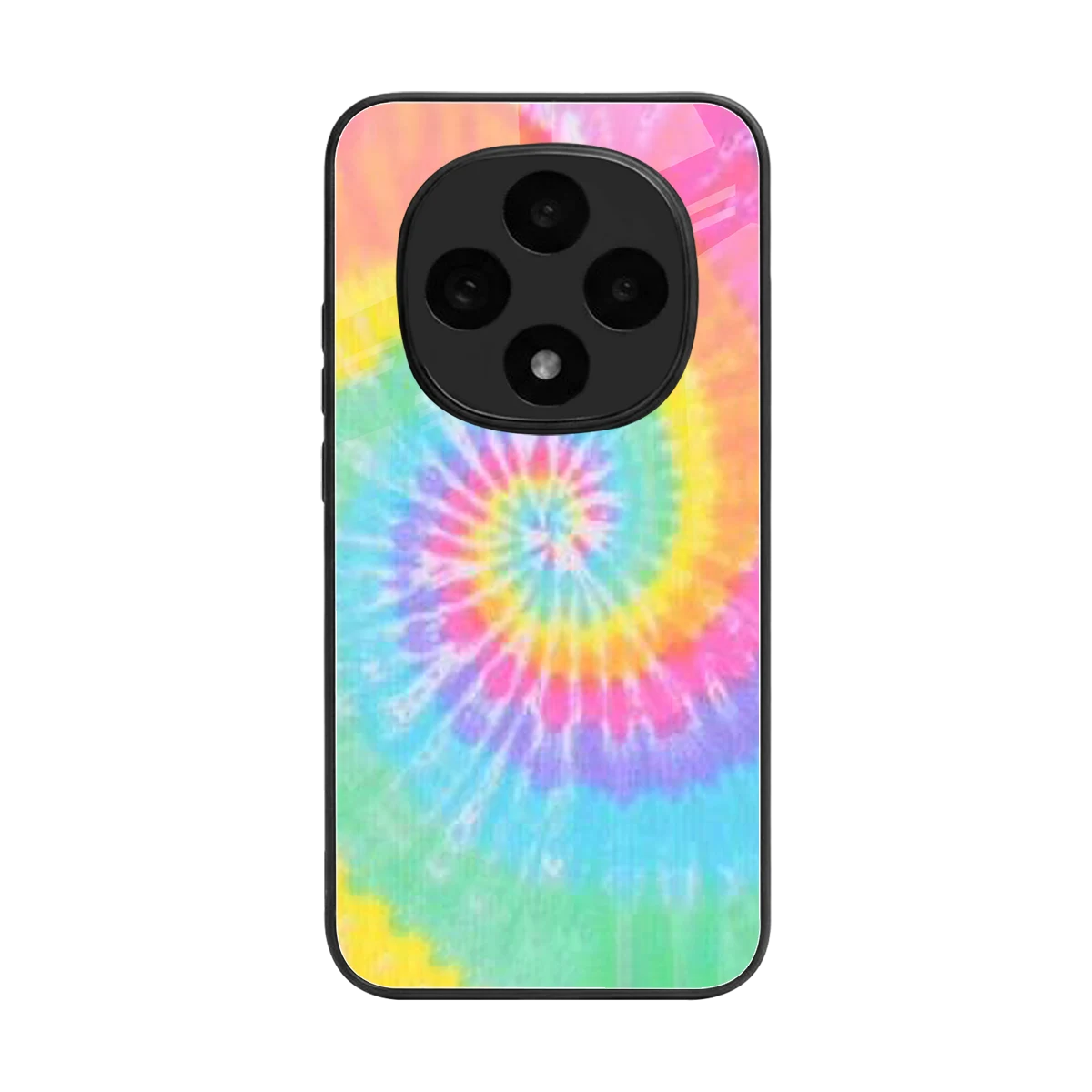 Rainbow back phone cover | glass case for oppo f31 pro 5g