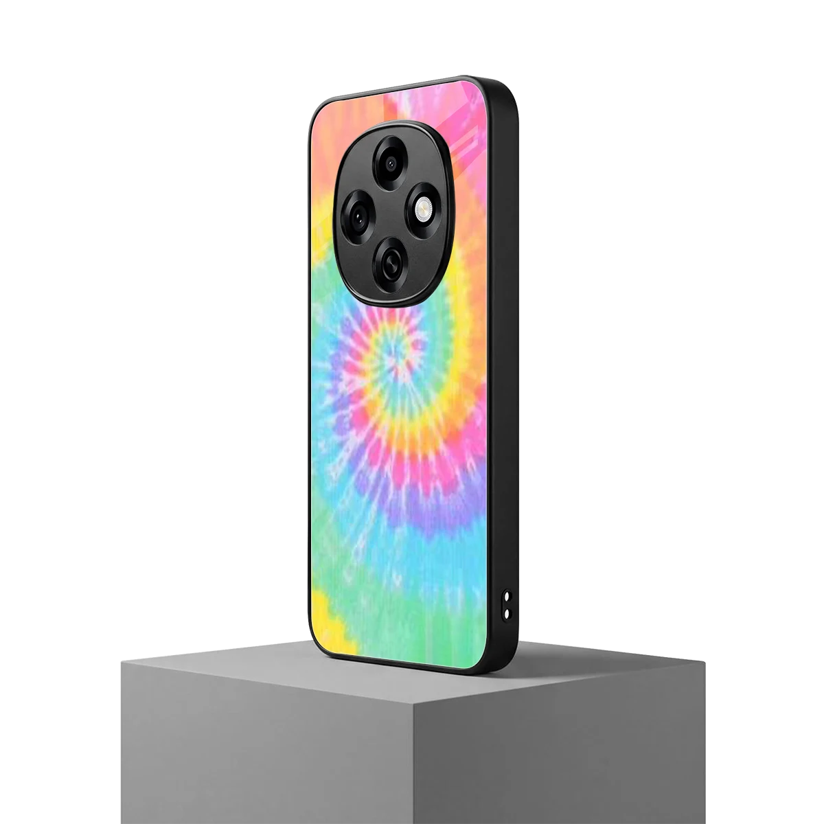 Rainbow oppo f31 pro 5g mobile cover | shockproof glass phone case