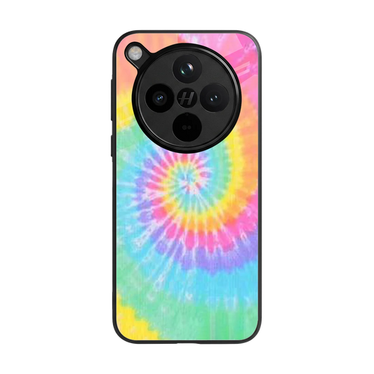 Rainbow back phone cover | glass case for oppo find x8