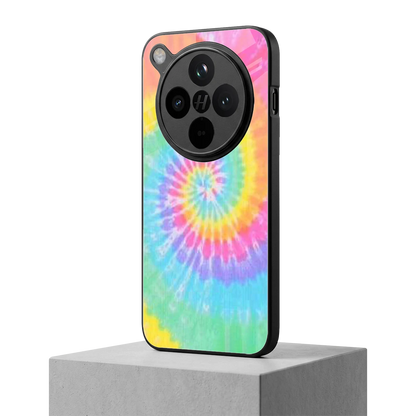 Rainbow oppo find x8 mobile cover | shockproof glass phone case