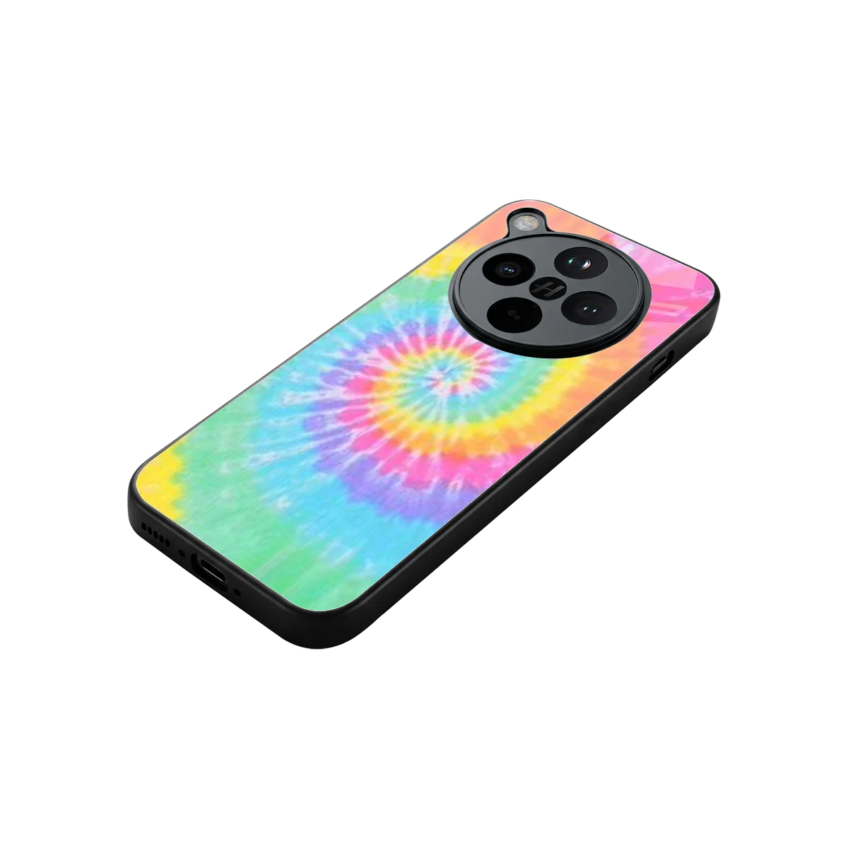 Rainbow stylish phone case for oppo find x8 | glossy glass and slim fit