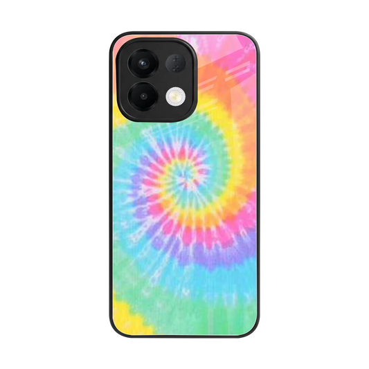 Rainbow back phone cover | glass case for oppo k13 5g