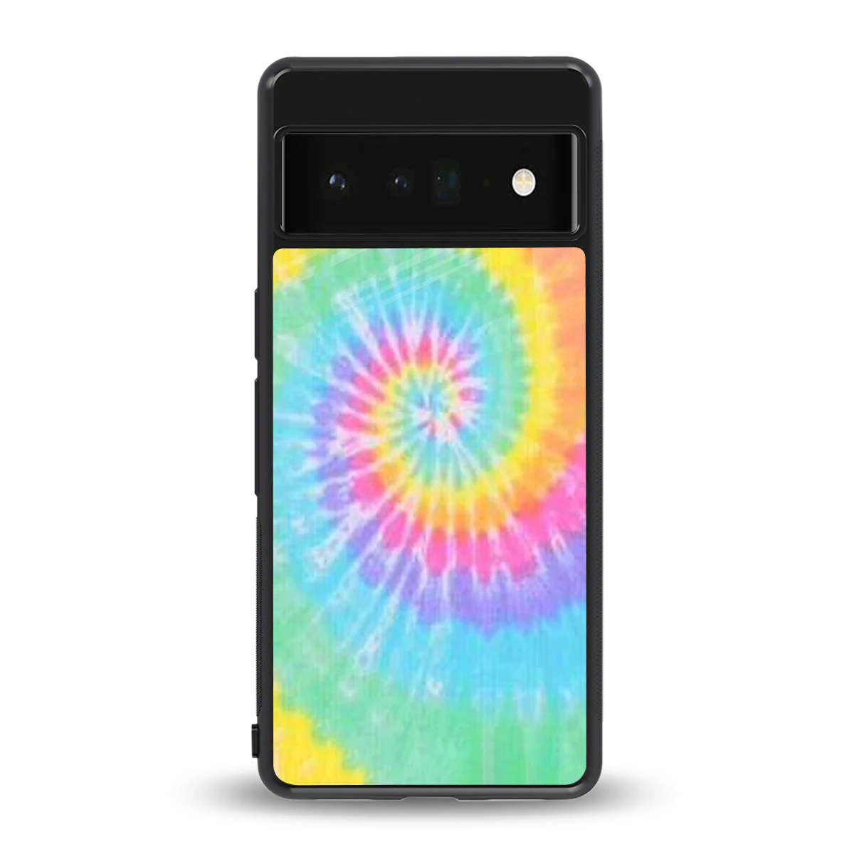 Rainbow back phone cover | glass case for google pixel 6 pro