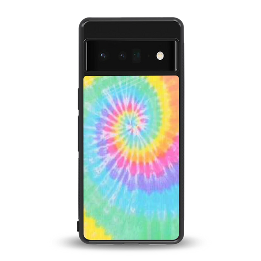 Rainbow back phone cover | glass case for google pixel 6 pro