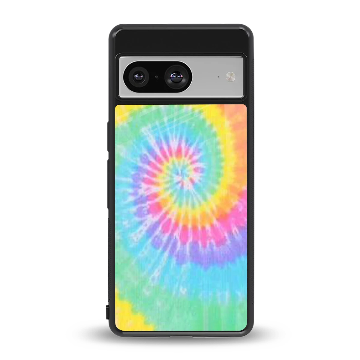 Rainbow back phone cover | glass case for google pixel 8