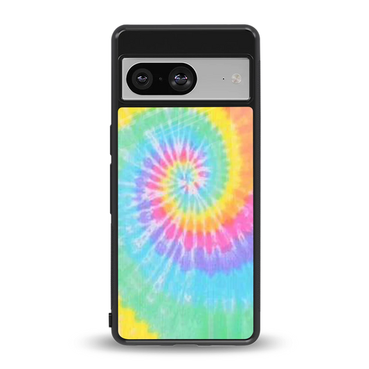 Rainbow back phone cover | glass case for google pixel 8