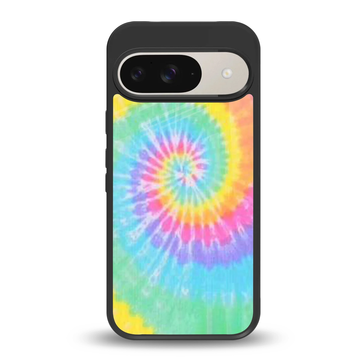 Rainbow back phone cover | glass case for google pixel 9