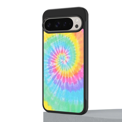 Rainbow google pixel 9 pro mobile cover | shockproof glass phone case