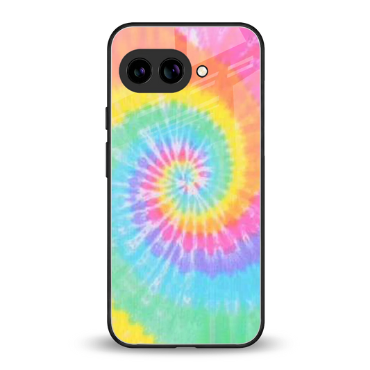 Rainbow back phone cover | glass case for google pixel 9a