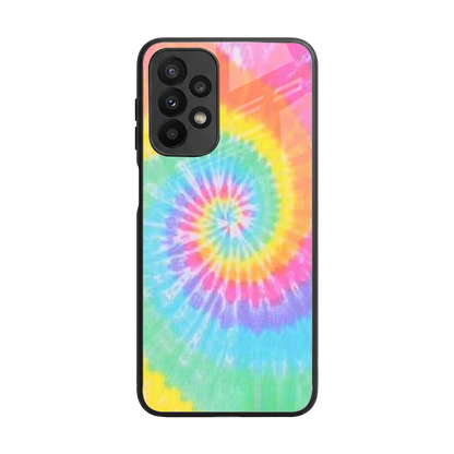 Rainbow back phone cover | glass case for samsung galaxy a23