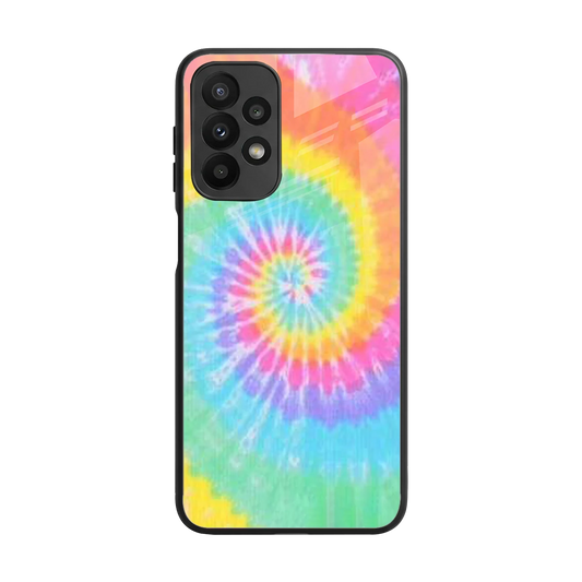 Rainbow back phone cover | glass case for samsung galaxy a23
