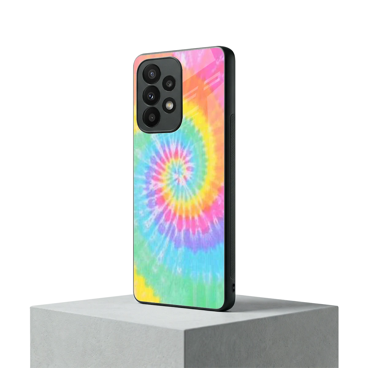 Rainbow samsung galaxy a23 mobile cover | shockproof glass phone case