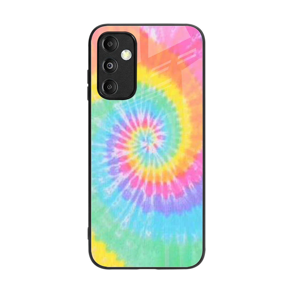 Rainbow back phone cover | glass case for samsung galaxy m14 5g