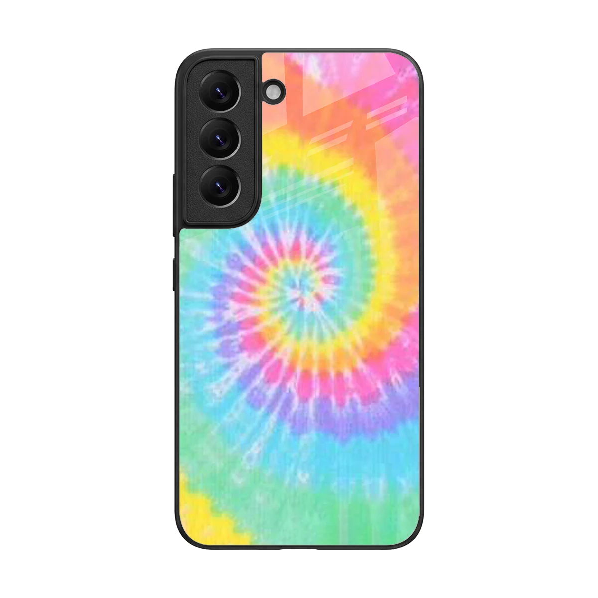 Rainbow back phone cover | glass case for samsung galaxy s22