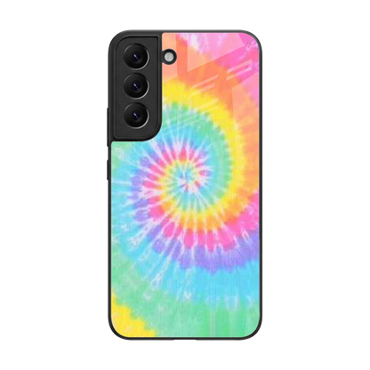 Rainbow back phone cover | glass case for samsung galaxy s22