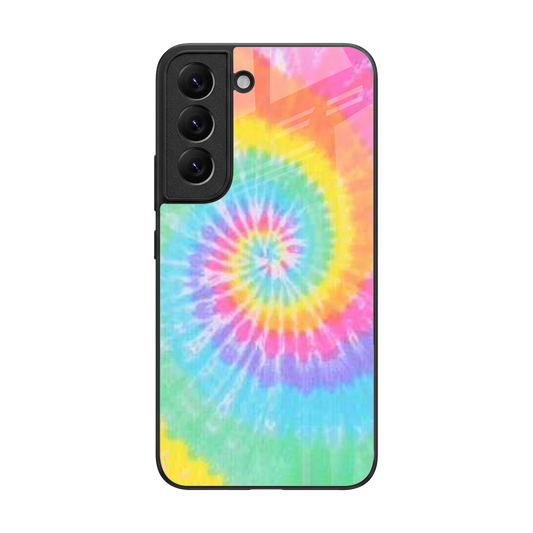 Rainbow back phone cover | glass case for samsung galaxy s22