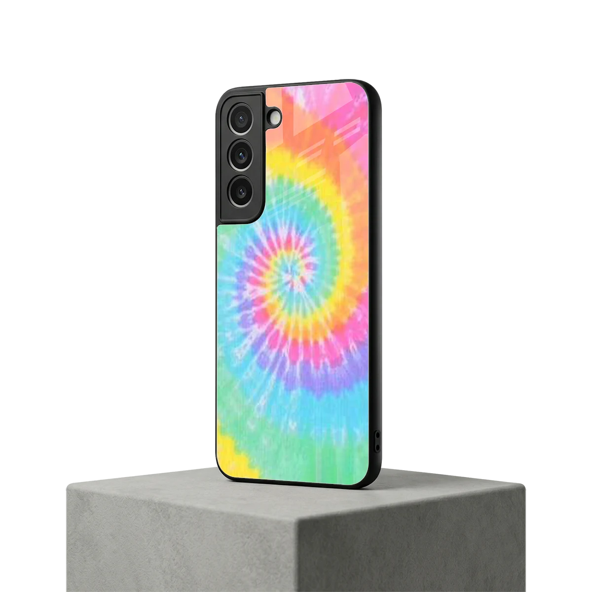 Rainbow samsung galaxy s22 mobile cover | shockproof glass phone case