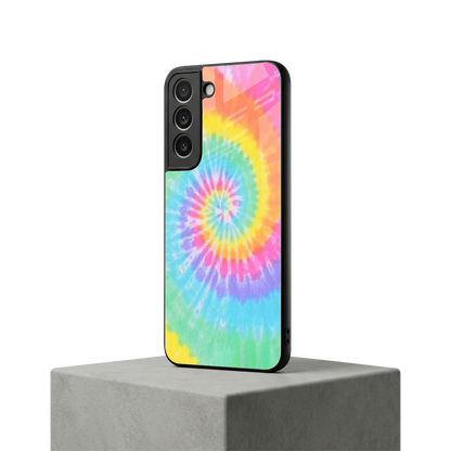 Rainbow samsung galaxy s22 mobile cover | shockproof glass phone case