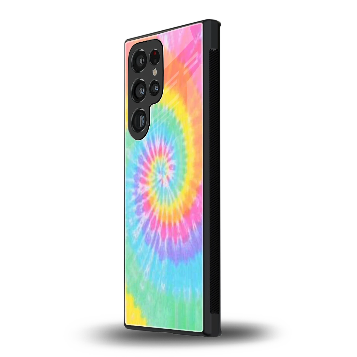 Rainbow samsung galaxy s23 ultra mobile cover | shockproof glass phone case