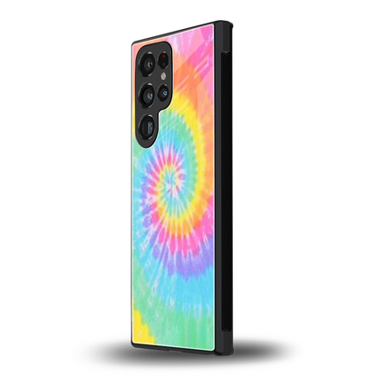 Rainbow samsung galaxy s23 ultra mobile cover | shockproof glass phone case