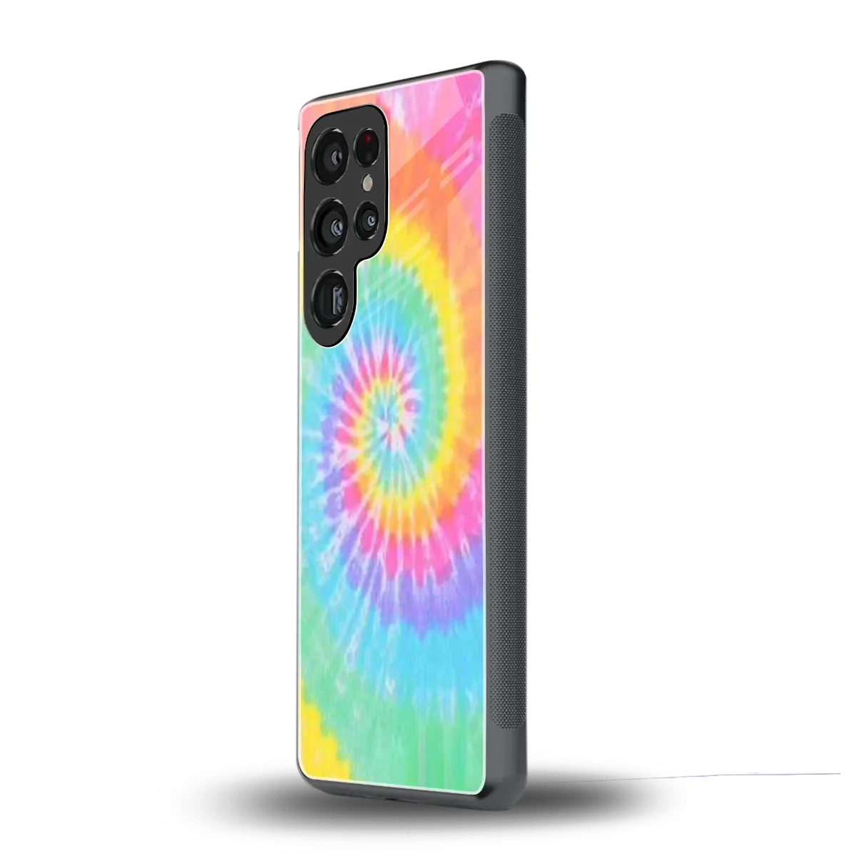 Rainbow samsung galaxy s25 ultra mobile cover | shockproof glass phone case