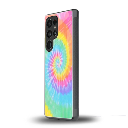 Rainbow samsung galaxy s25 ultra mobile cover | shockproof glass phone case