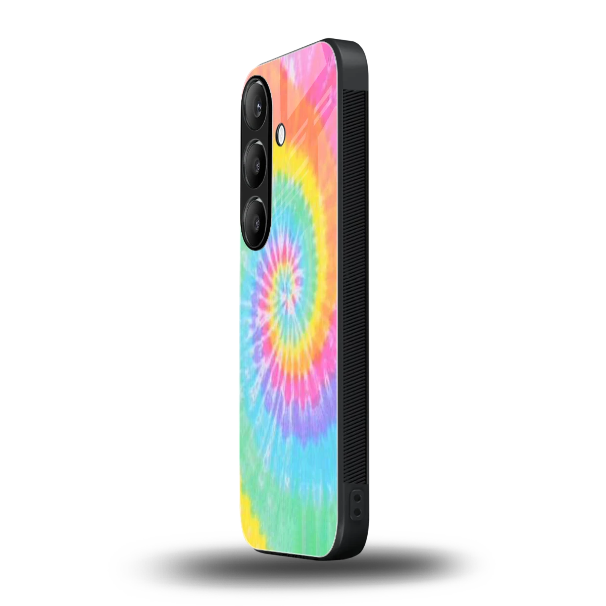 Rainbow samsung galaxy s24 mobile cover | shockproof glass phone case