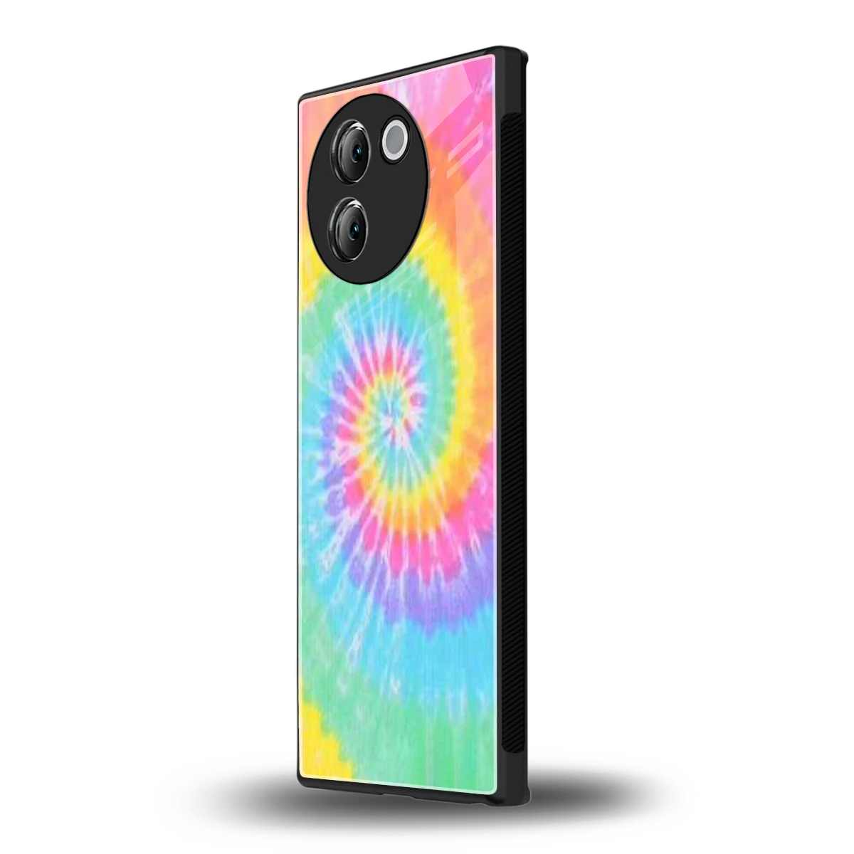 Rainbow vivo v30e mobile cover | shockproof glass phone case