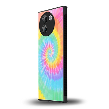 Rainbow vivo v30e mobile cover | shockproof glass phone case